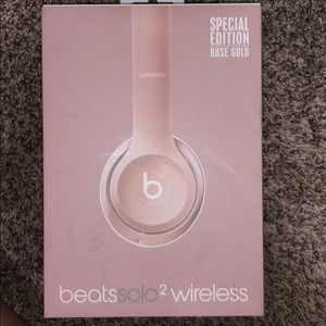 beats solo2 wireless (special edition rose gold)